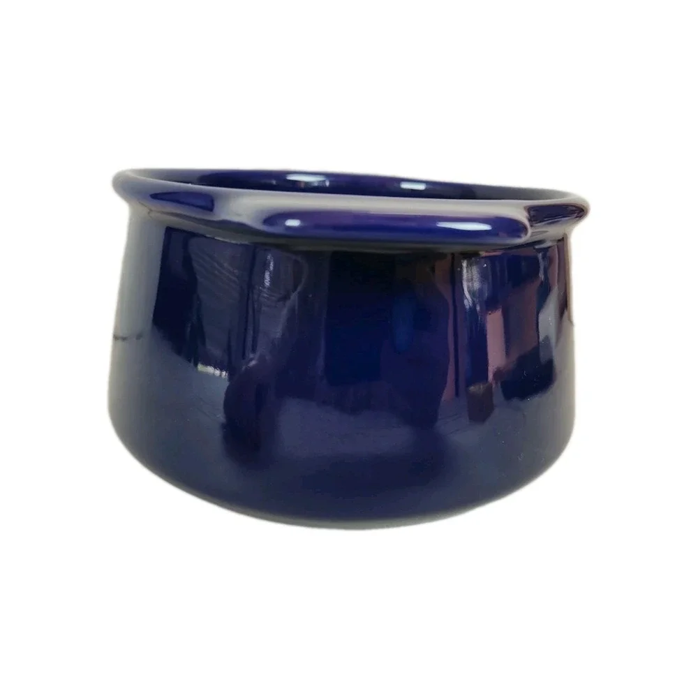 Vintage Chantal Cobalt Blue Ceramic Stoneware Pot 6